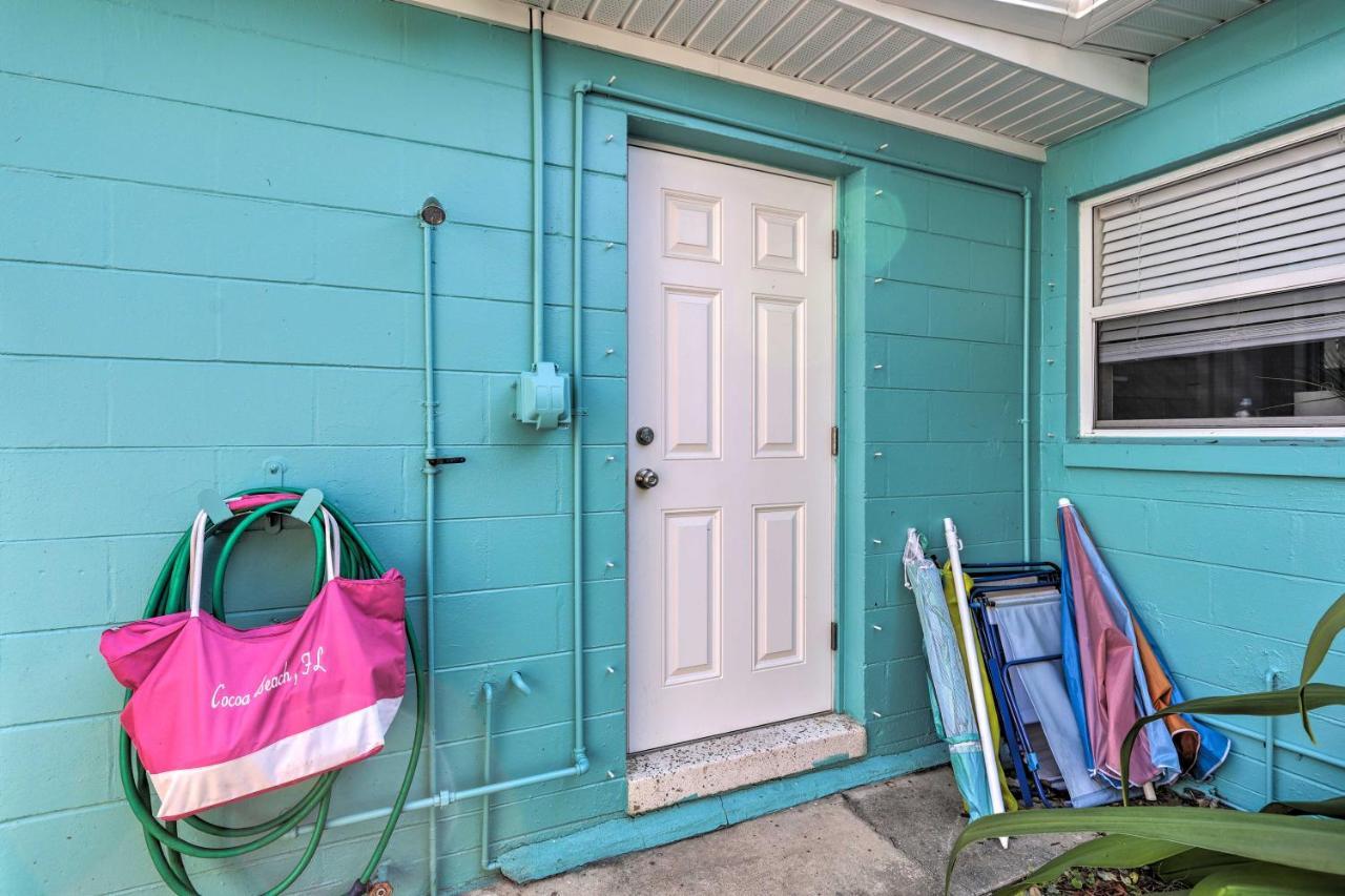 Cute And Cozy Florida Duplex Walk To Beaches! Cocoa Beach Exterior photo
